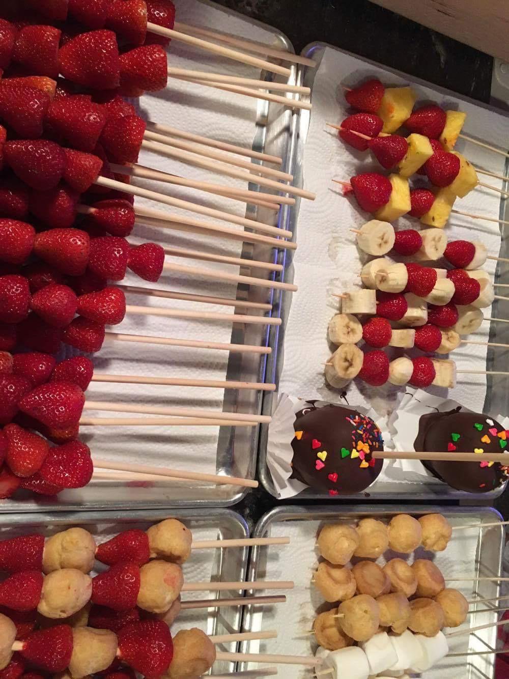 Fruits with Chocolate