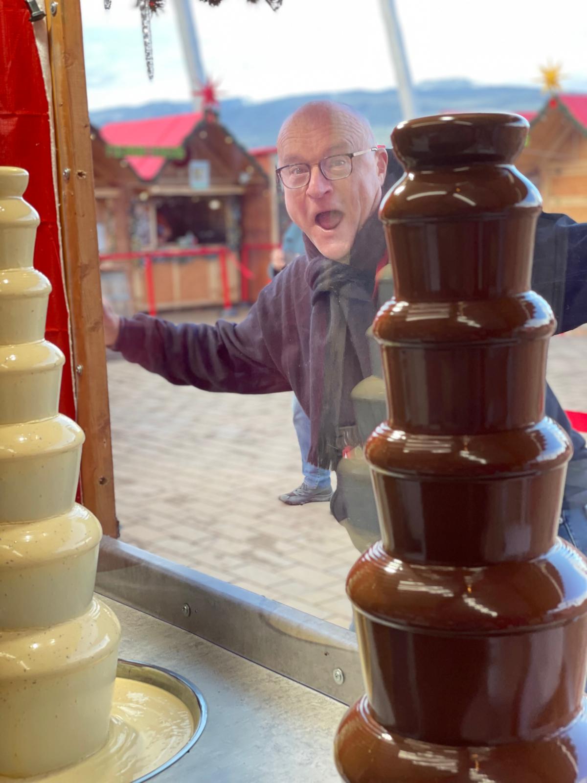 Chocolate Fountain Table